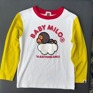 BAPE by A Bathing Ape kids Milo shirt 120 4T